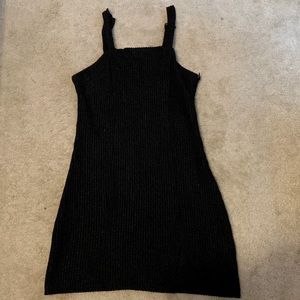 Black tight dress